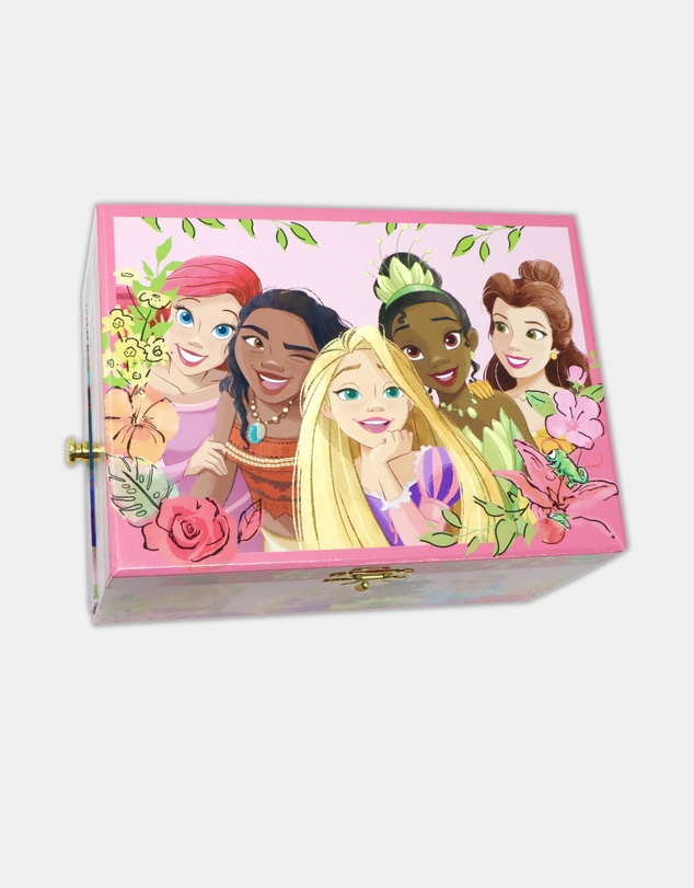 Disney Princess by Pink Poppy - Disney Princess Forever friends Luxury Musical Jewellery Box