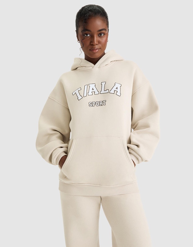 TALA - Oversized Hoodie with Borg Logo