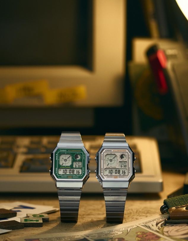 Casio - Vintage A130 Millitary Pop Colors