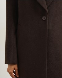 Atmos&Here - Ally Wool Blend Longline Coat