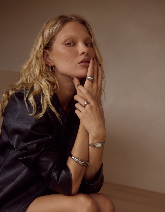 CENDRE - Freya Bangle Silver