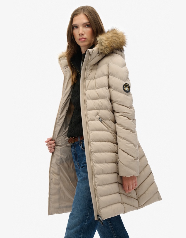 Superdry - Fuji Hooded Mid Length Jacket