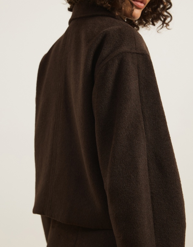 Atmos&Here - Miranda Wool Blend Short Coat