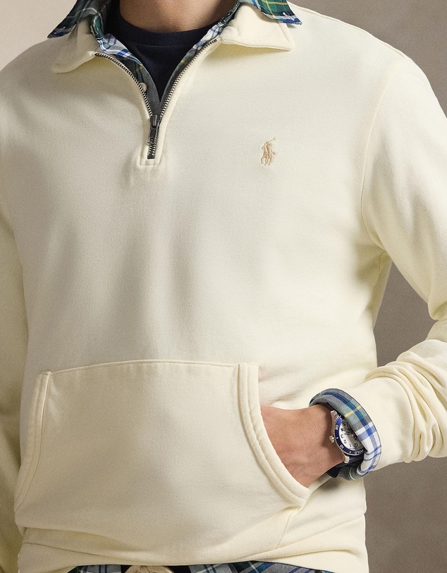 Polo Ralph Lauren - Loopback Fleece Quarter-Zip Sweatshirt