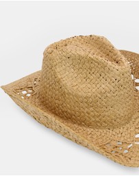 Morgan & Taylor - Echo Cowboy Fedora in Hazel Brown