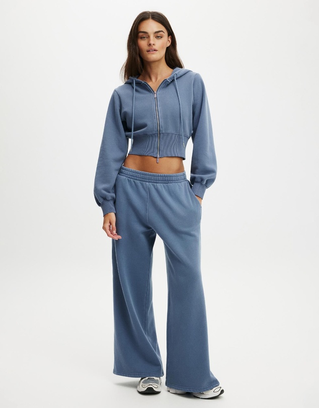 Cotton On Body Active - Fleece Contour Zip Through Hoodie