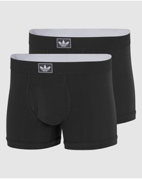 adidas Originals - 2 Pack Comfort Cotton Rib Trunk Underwear