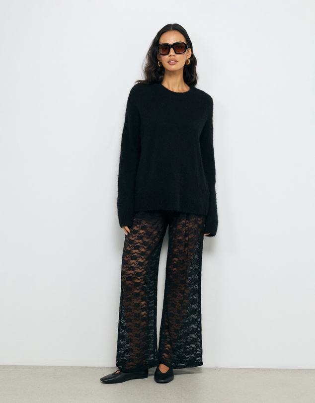 AERE - Jori Wool Blend Oversized Knit Jumper