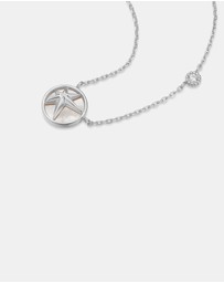 Ania Haie - Ania Haie Silver Starry Mother of Pearl Necklace