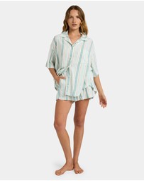 Roxy - Womens Bisous Short Sleeve Shirt