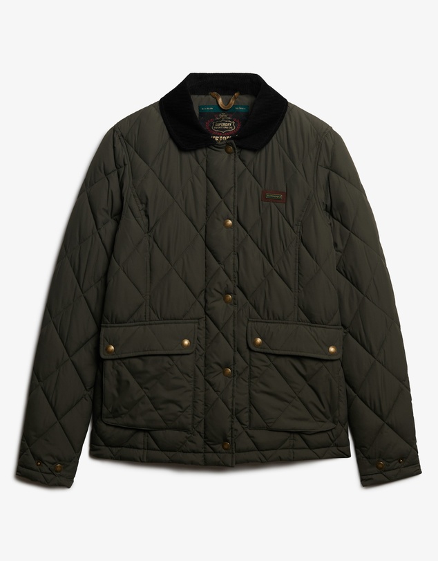 Superdry - Cord Trimmed Liner Slim Fit Jacket