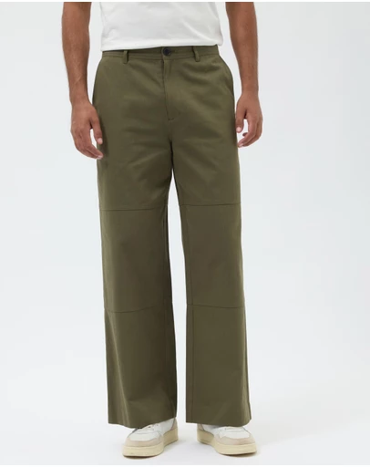 AERE - Relaxed Cotton Canvas Pants