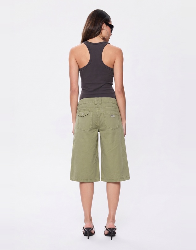Abrand - 00 Wide Capri Khaki