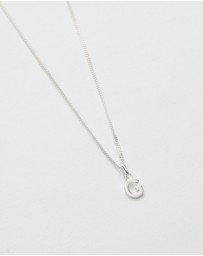 Kirstin Ash - G Outline Initial Necklace