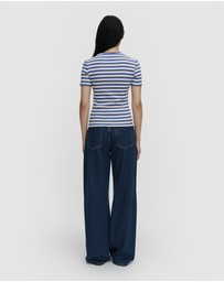 Marimekko - Kukkea Tasaraita Unikko Kioski t-shirt
