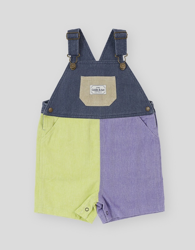 Goldie + Ace - Colour Pop Burton Overalls - Babies-Kids