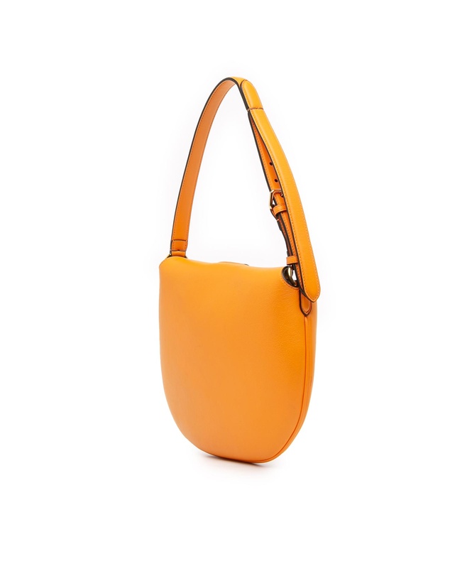 Pre-Loved by Azura Reborn - Pre-Loved Small Leather Croissant Hobo Bag