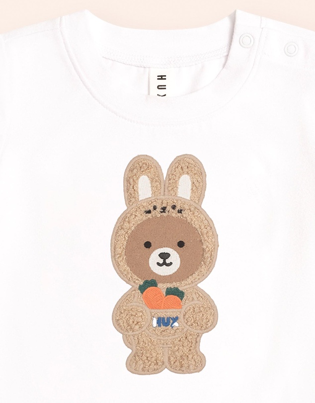 Huxbaby - Bunny Hux Short Sleeve Tee - Babies-Kids