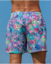 Boardies - Boardies Coral Mid Length Swim Shorts