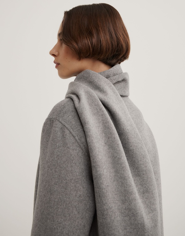 Witchery - Crop Scarf Coat