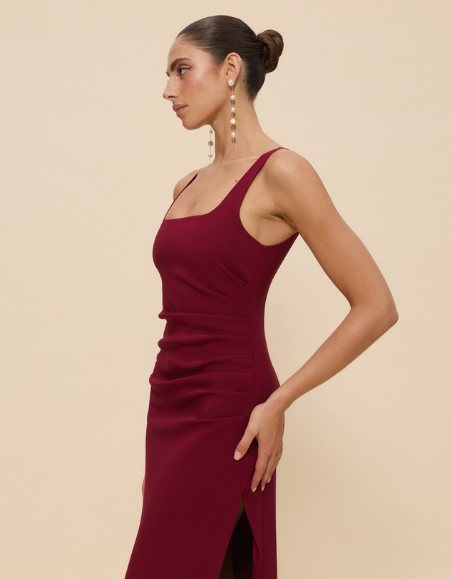 CHANCERY - Eloise Cross Front Square Neck Dress