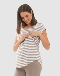 Ripe Maternity - Lionel Nursing Tee
