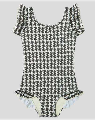 Boardies - Boardies Sea Hound Little Girls Ruffles Swimsuit