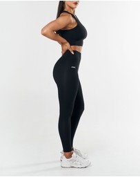 STAX. - Cropped Tank  NANDEX™ - Black 