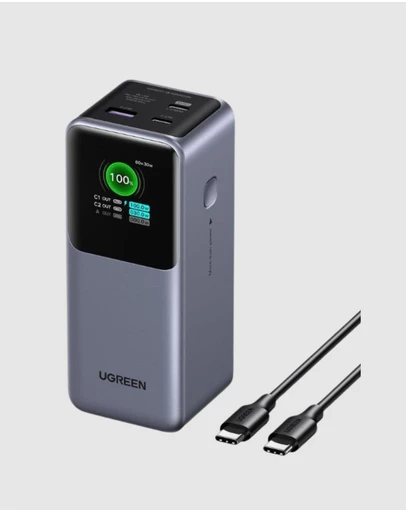 Ugreen - UGREEN Nexode Power Bank 20000mAh 130W with Smart Digital Display
