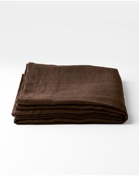 Aura Home - Emile Linen Fitted Sheet