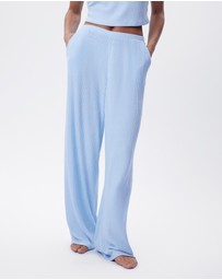 Bras N Things - Tara Long Pant - Light Blue