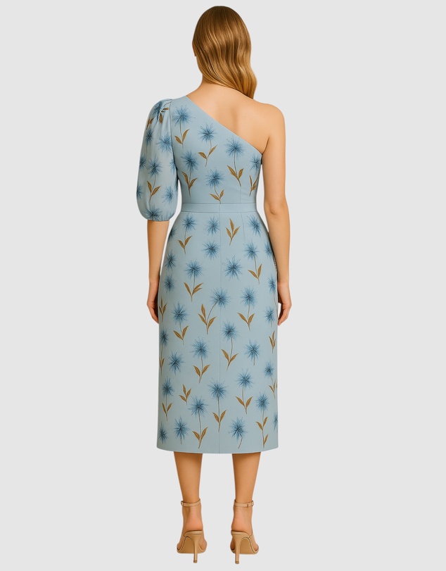 Romance by Honey and Beau - Blake One Sleeve Dress