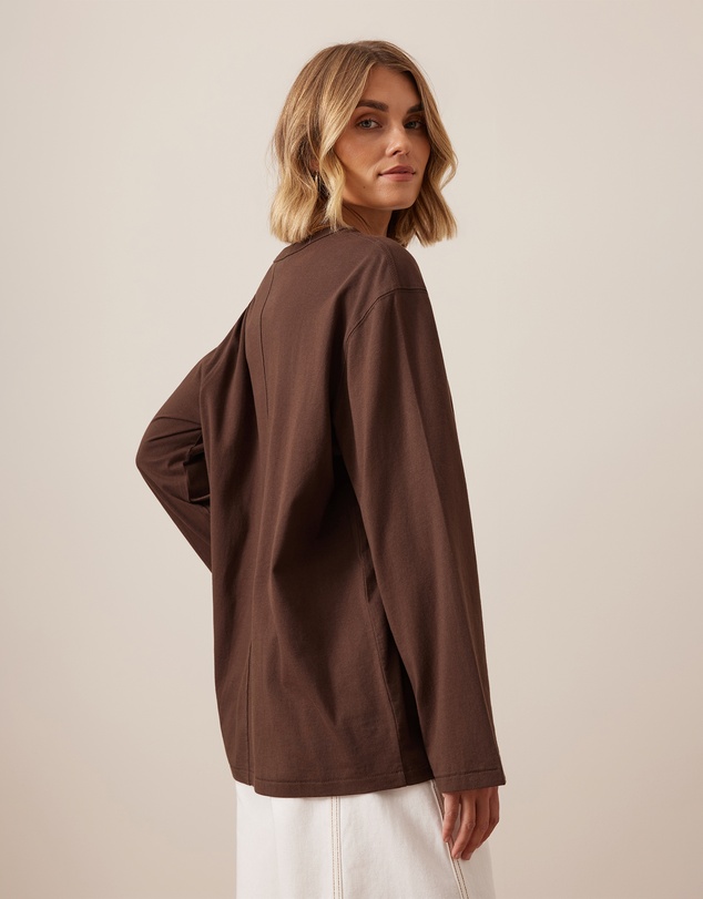 Ceres Life - Finn Oversized Long Sleeve Tee