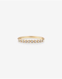 Michael Hill - Wedding Ring with 0.15 Carat TW Diamonds in 14kt Yellow Gold