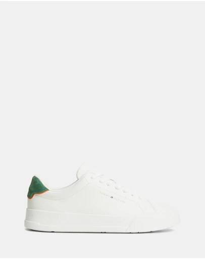 Tommy Hilfiger - TH Court Essential Leather Sneakers - Men's