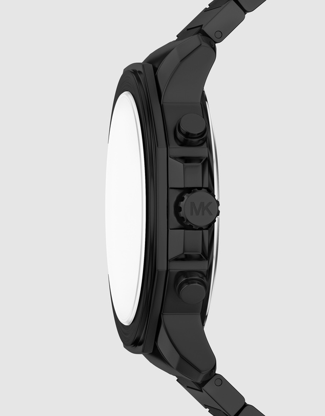 Michael Kors - Prescott Black Chronograph Watch