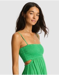 Sea Level Australia - Sunset Cutaway Bandeau Dress