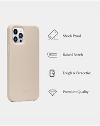 LOUVE COLLECTION - Desert Sand Phone Case + Latte Love Lanyard