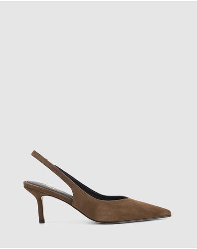 Toffee Brown Suede