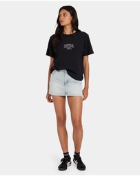 RVCA - Womens Mini Denim Skirt