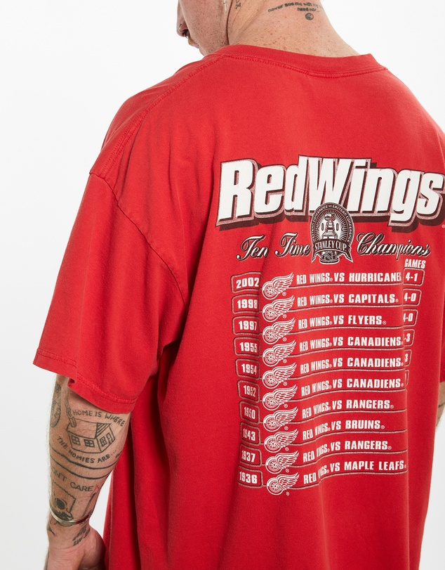Vintage by The Real Deal - Pre Loved - Vintage NHL Detroit Red Wings Tee
