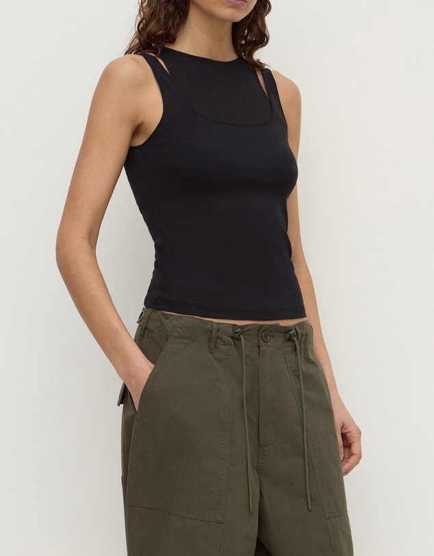 Assembly Label - Mika Jersey Layered Tank