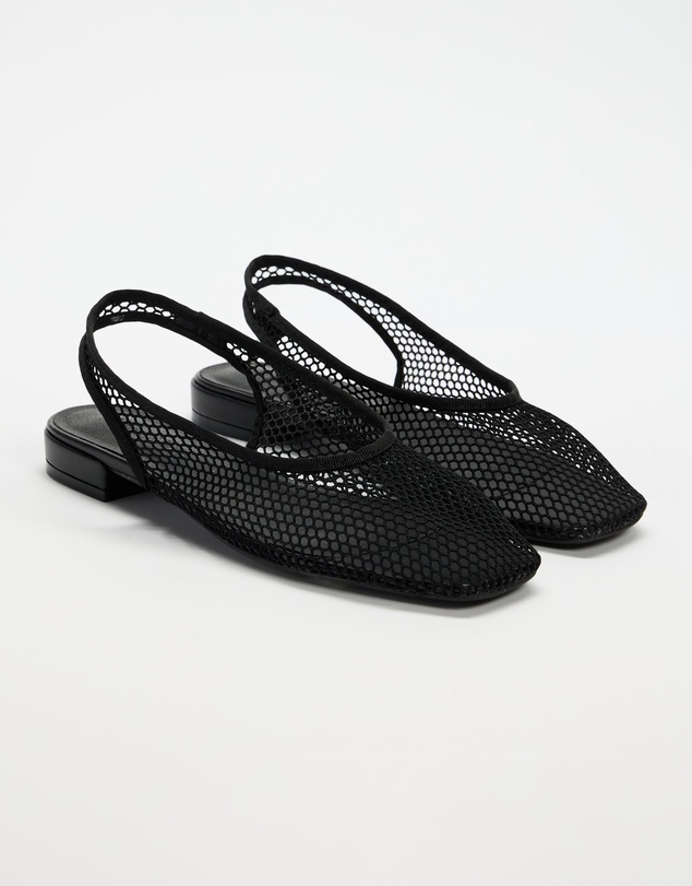 Atmos&Here - Sami Mesh Slingback Flats