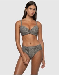 Nip Tuck Swim - Tintilating Tile Ruth D/DD Underwire Bikini Top