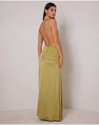 Elle Zeitoune - Amora Flowing Halter Gown
