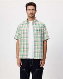 No Problemo - Alieno Embroidered SS Check Shirt
