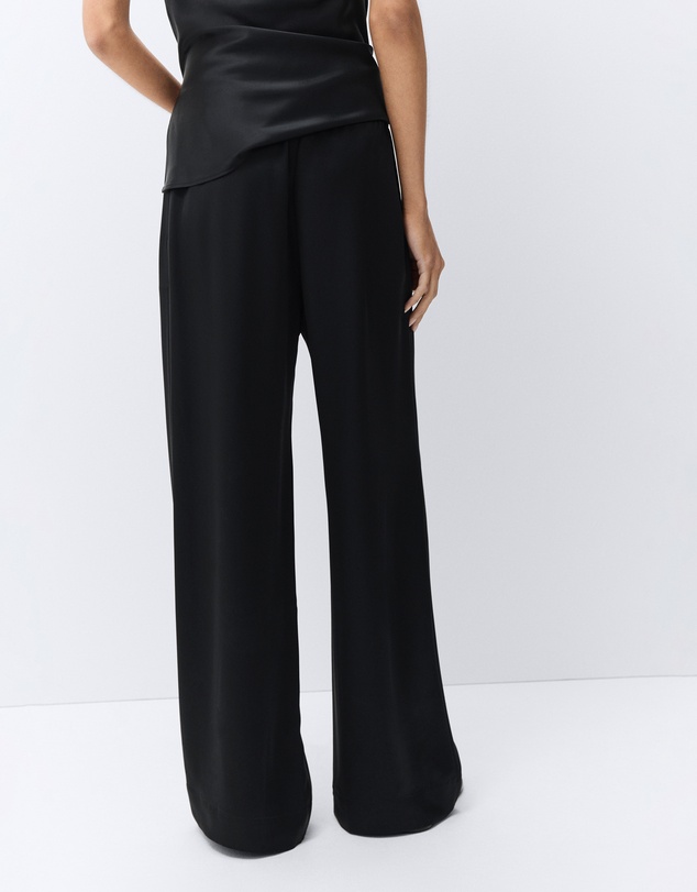 UNISON - Satin Wide Leg Pant