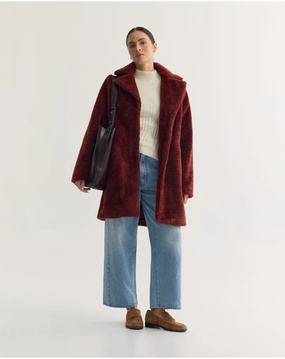 Oxford - Teddy Faux Fur Coat
