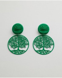 Mossée - Mercy Acrylic Laser Cut Earrings