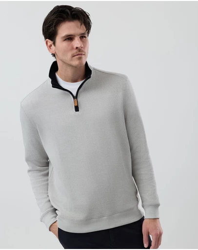 Wayver - French Rib Half Zip